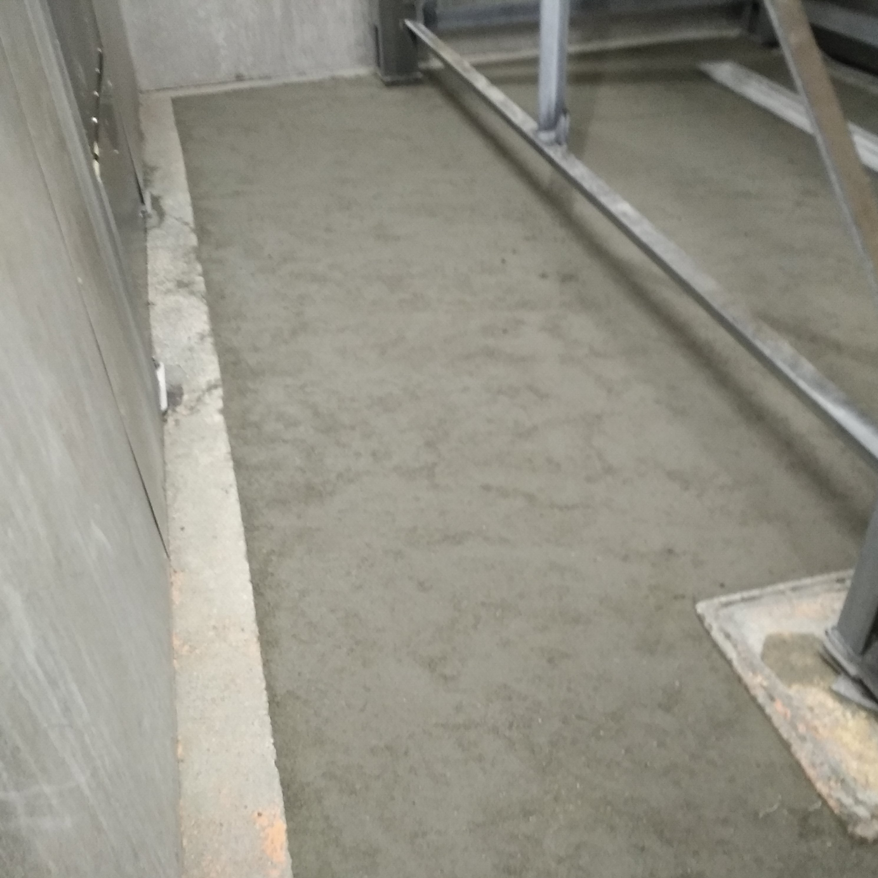 Réhabilitation de bâtiment - chape traditionnelle