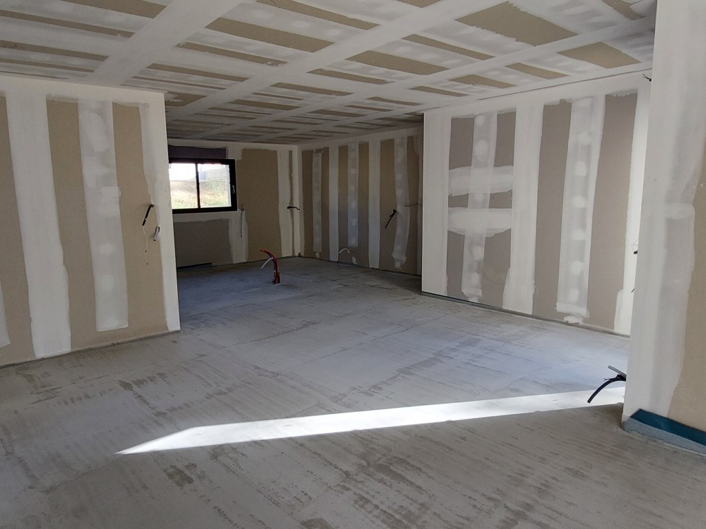 Intervention terminée - Chape Fluide sèche