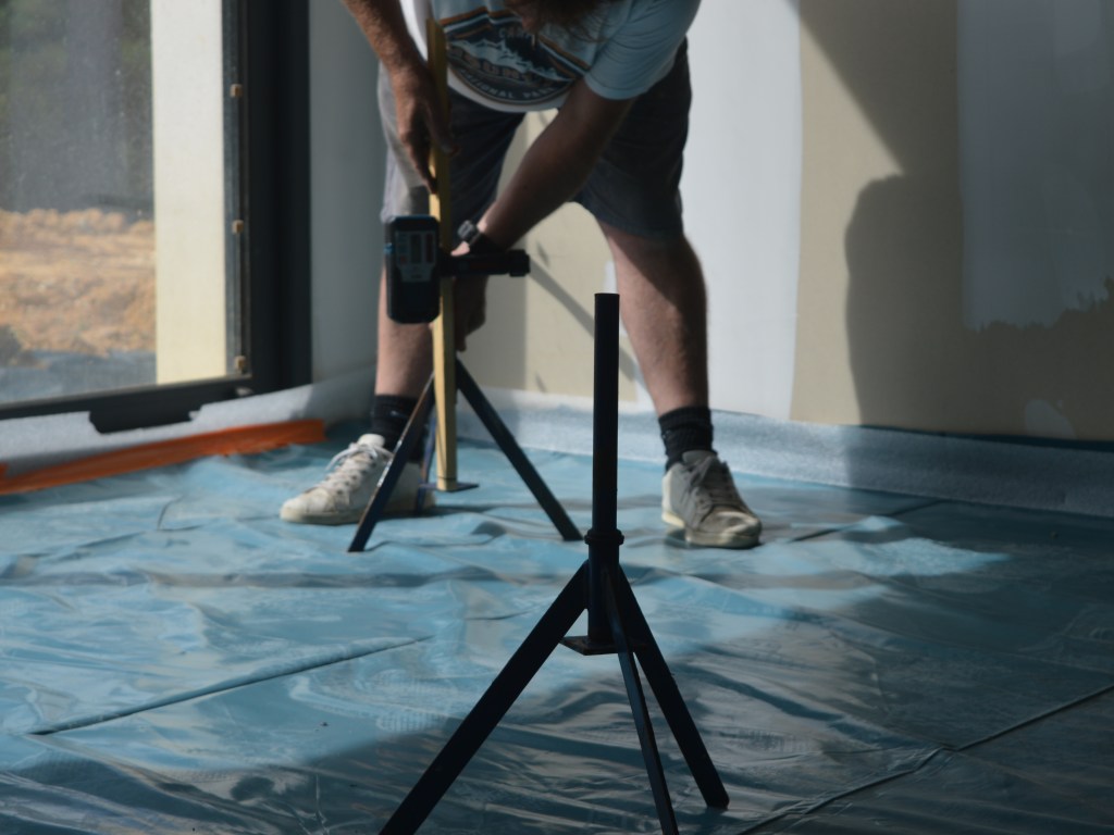 Réglage et mise à niveau de l'ensemble des trépieds